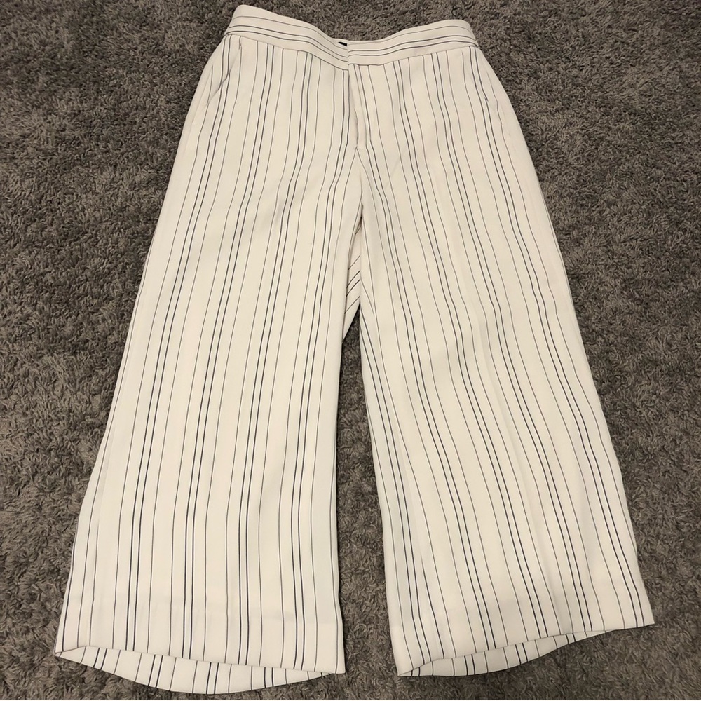 Banana Republic Wide Leg Crop Trousers